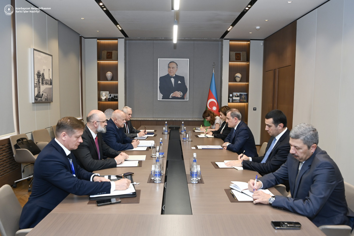 Azerbaijani FM receives CIS first deputy SecGen