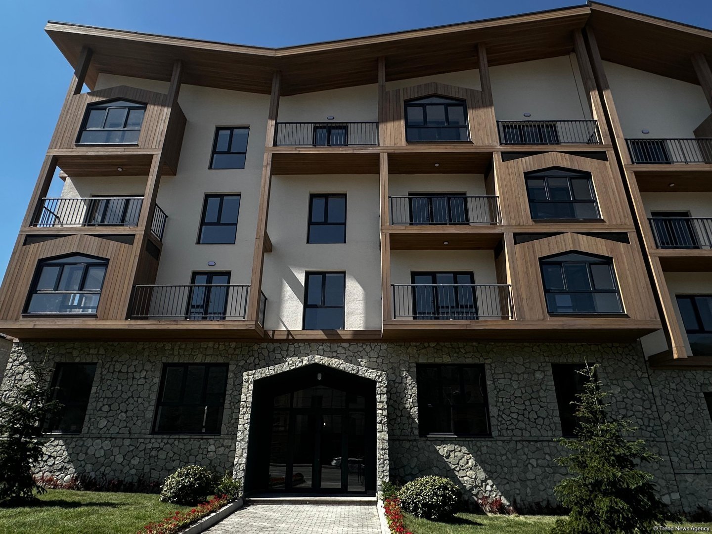 Azerbaijan airs its pre-resettlement plans for Kalbajar's residential complex (PHOTO)