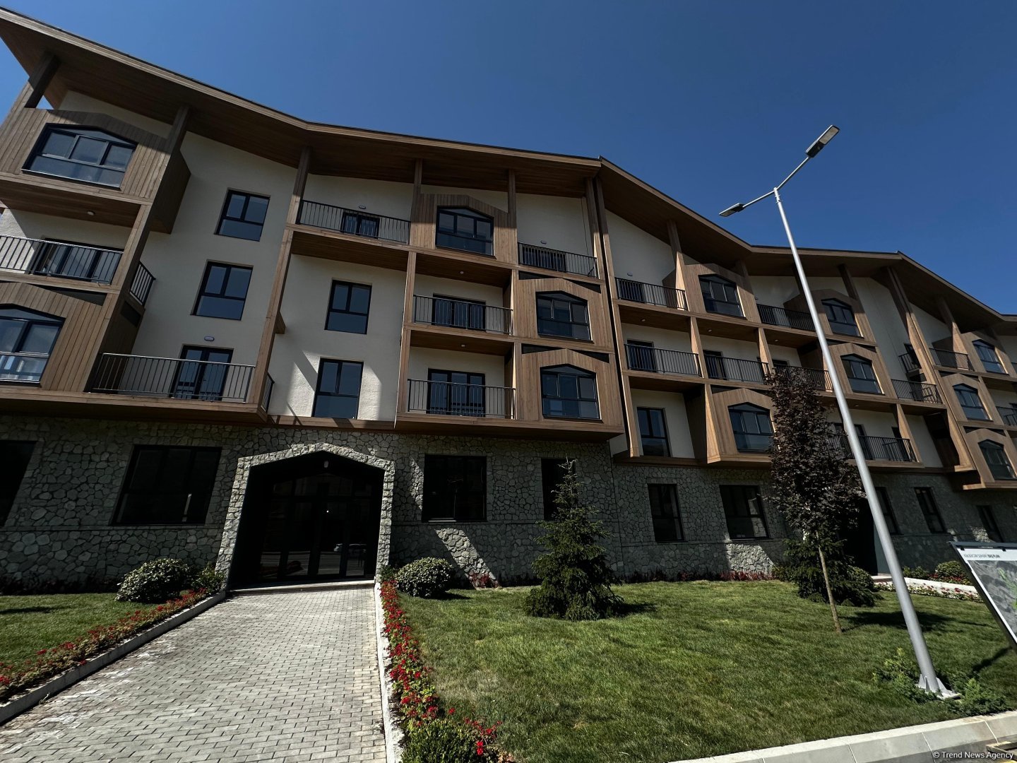 Azerbaijan airs its pre-resettlement plans for Kalbajar's residential complex (PHOTO)