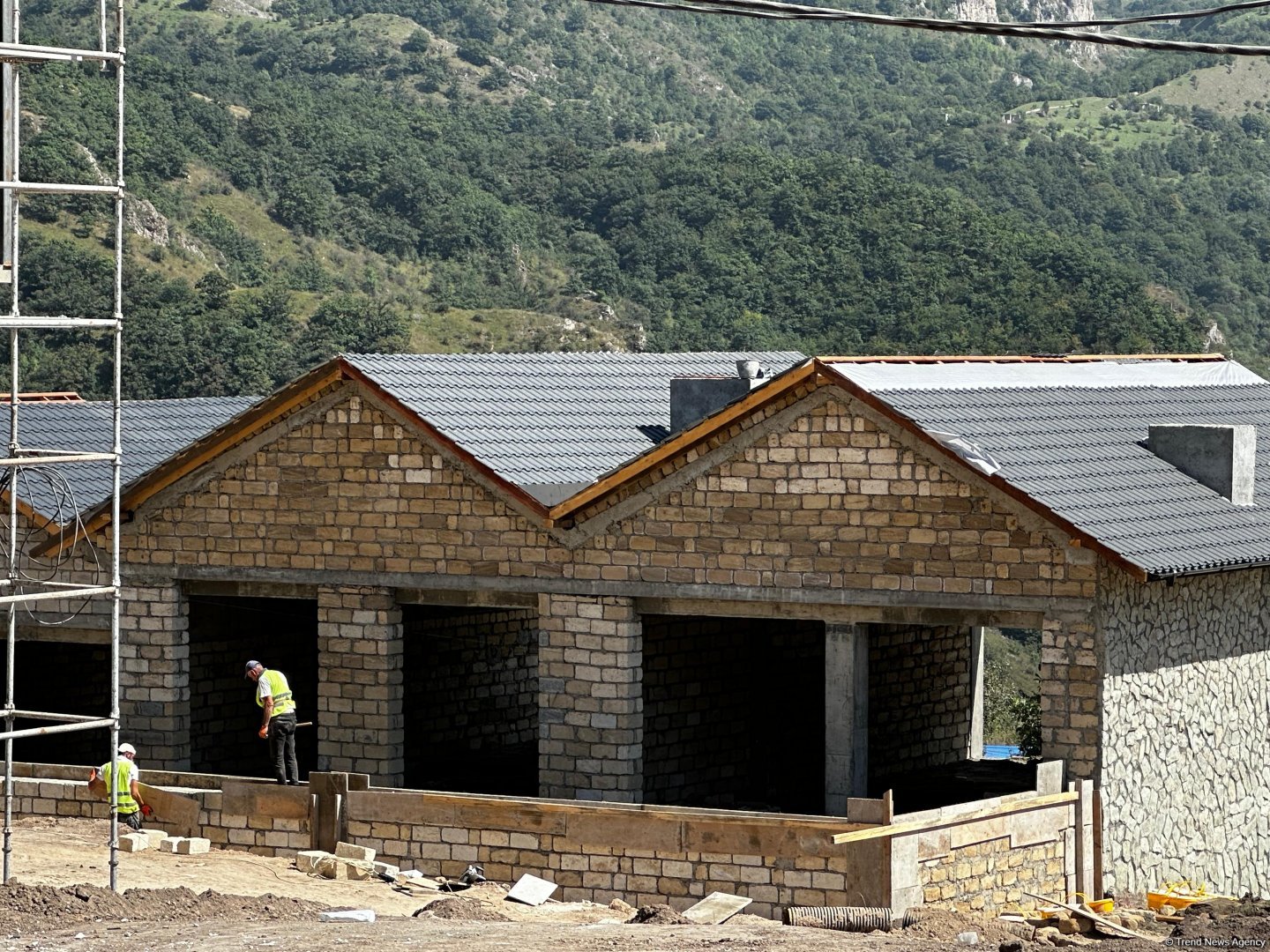 Azerbaijan airs its pre-resettlement plans for Kalbajar's residential complex (PHOTO)