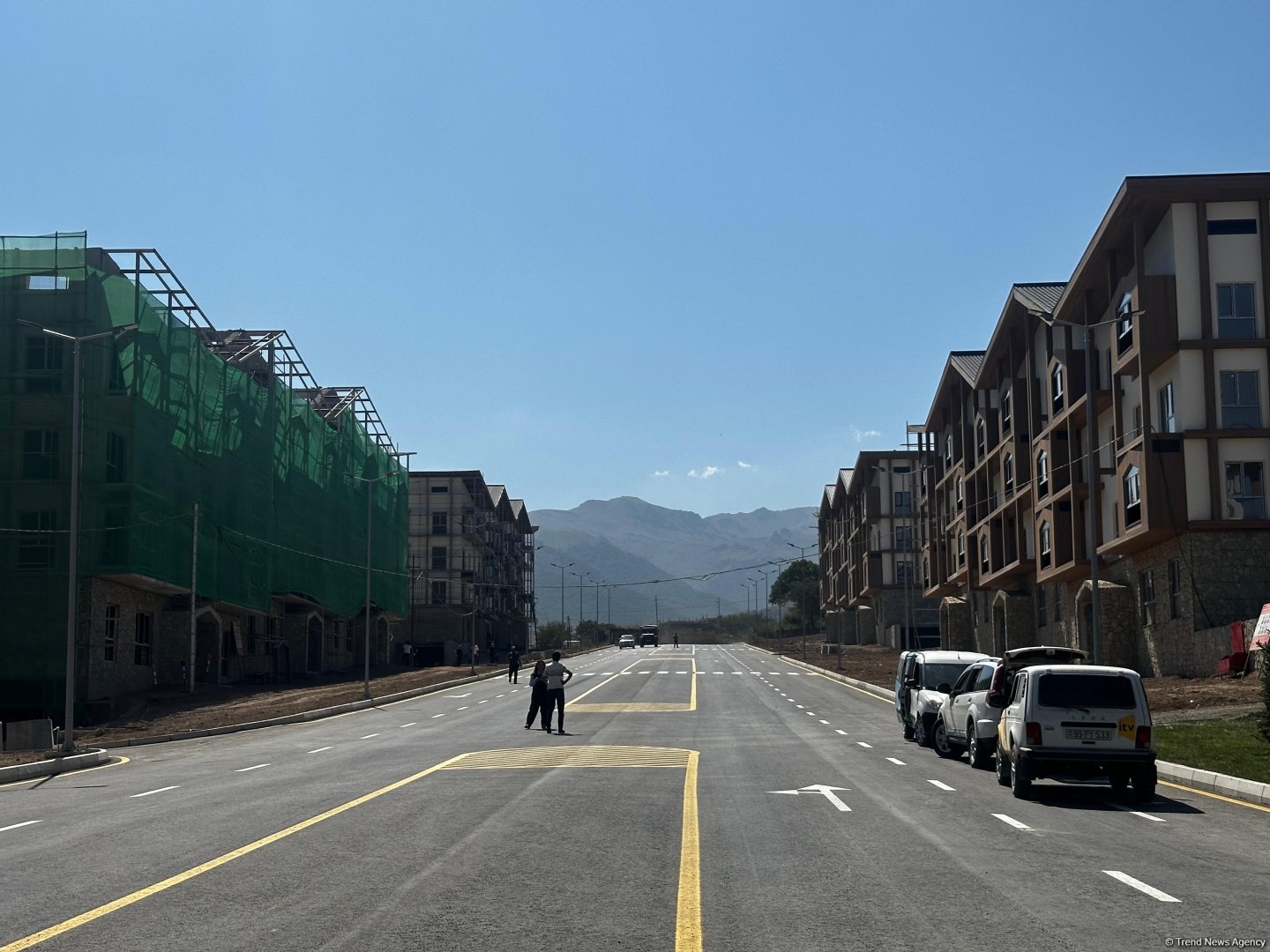 Azerbaijan airs its pre-resettlement plans for Kalbajar's residential complex (PHOTO)