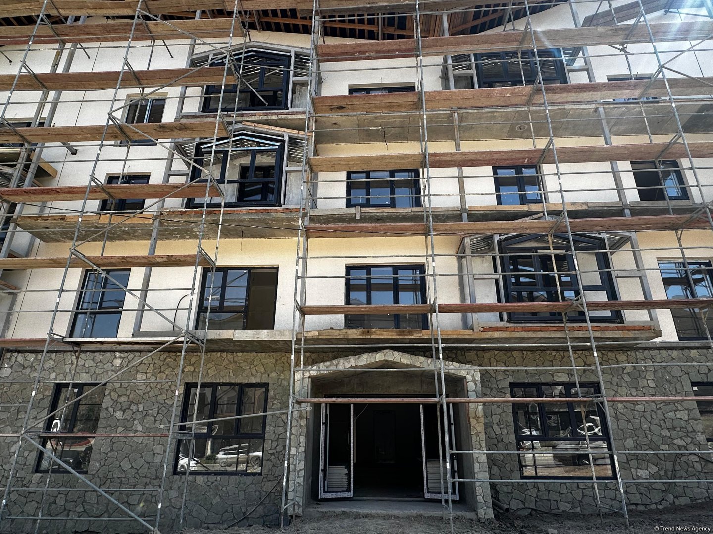 Azerbaijan airs its pre-resettlement plans for Kalbajar's residential complex (PHOTO)