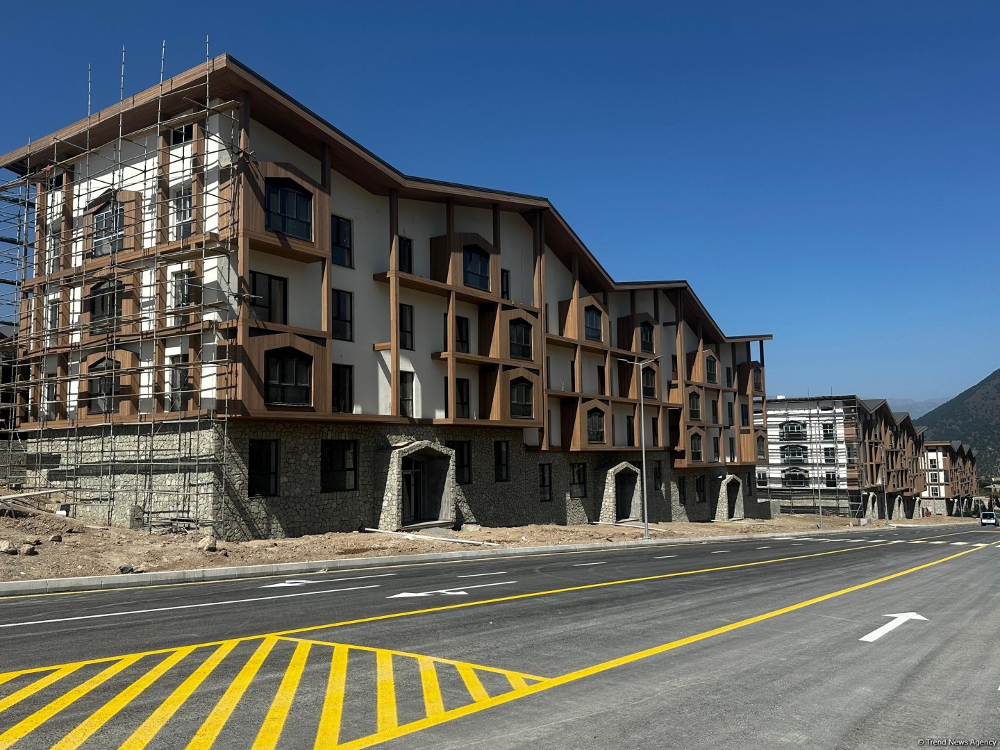 Azerbaijan airs its pre-resettlement plans for Kalbajar's residential complex (PHOTO)