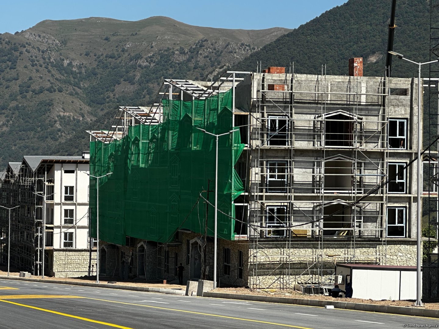 Azerbaijan airs its pre-resettlement plans for Kalbajar's residential complex (PHOTO)