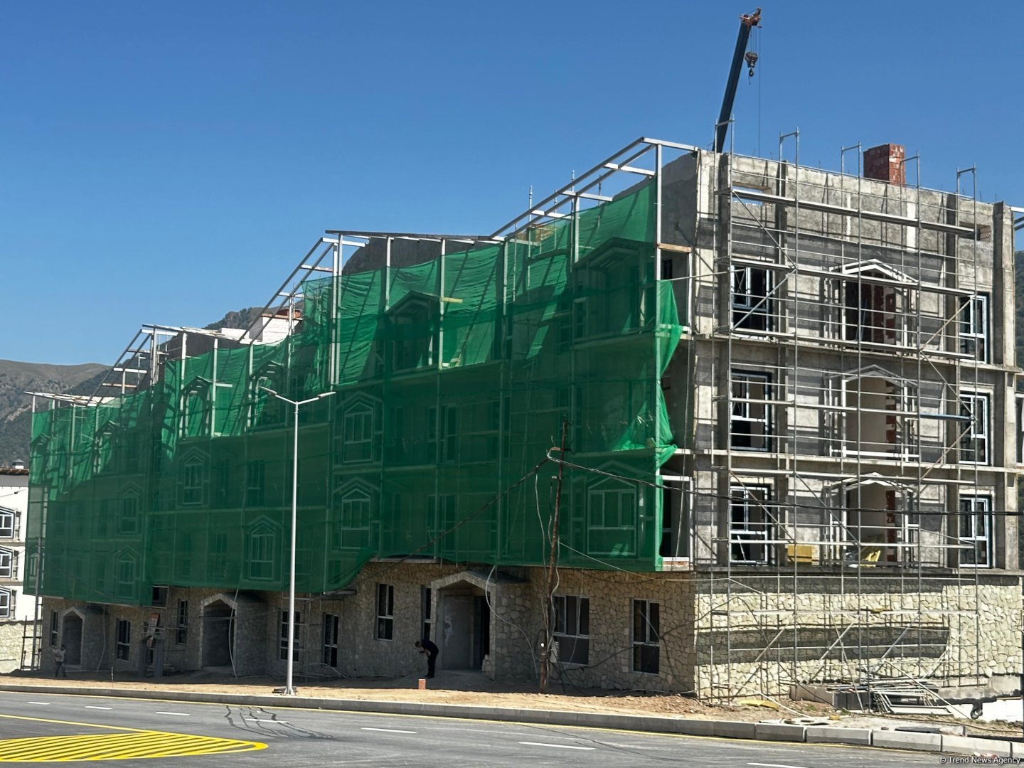 Azerbaijan airs its pre-resettlement plans for Kalbajar's residential complex (PHOTO)