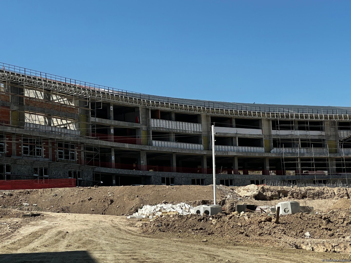 Azerbaijan airs its pre-resettlement plans for Kalbajar's residential complex (PHOTO)