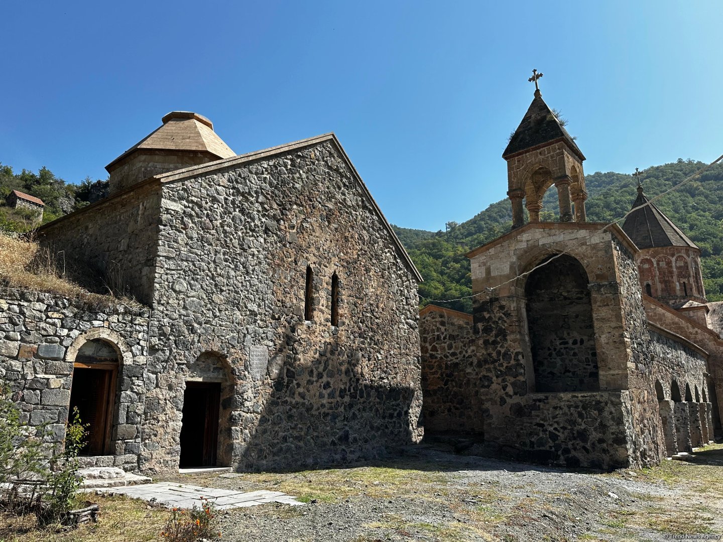 Azerbaijan airs footage from nation's Khudavang Monastery vandalized by Armenia (PHOTO)
