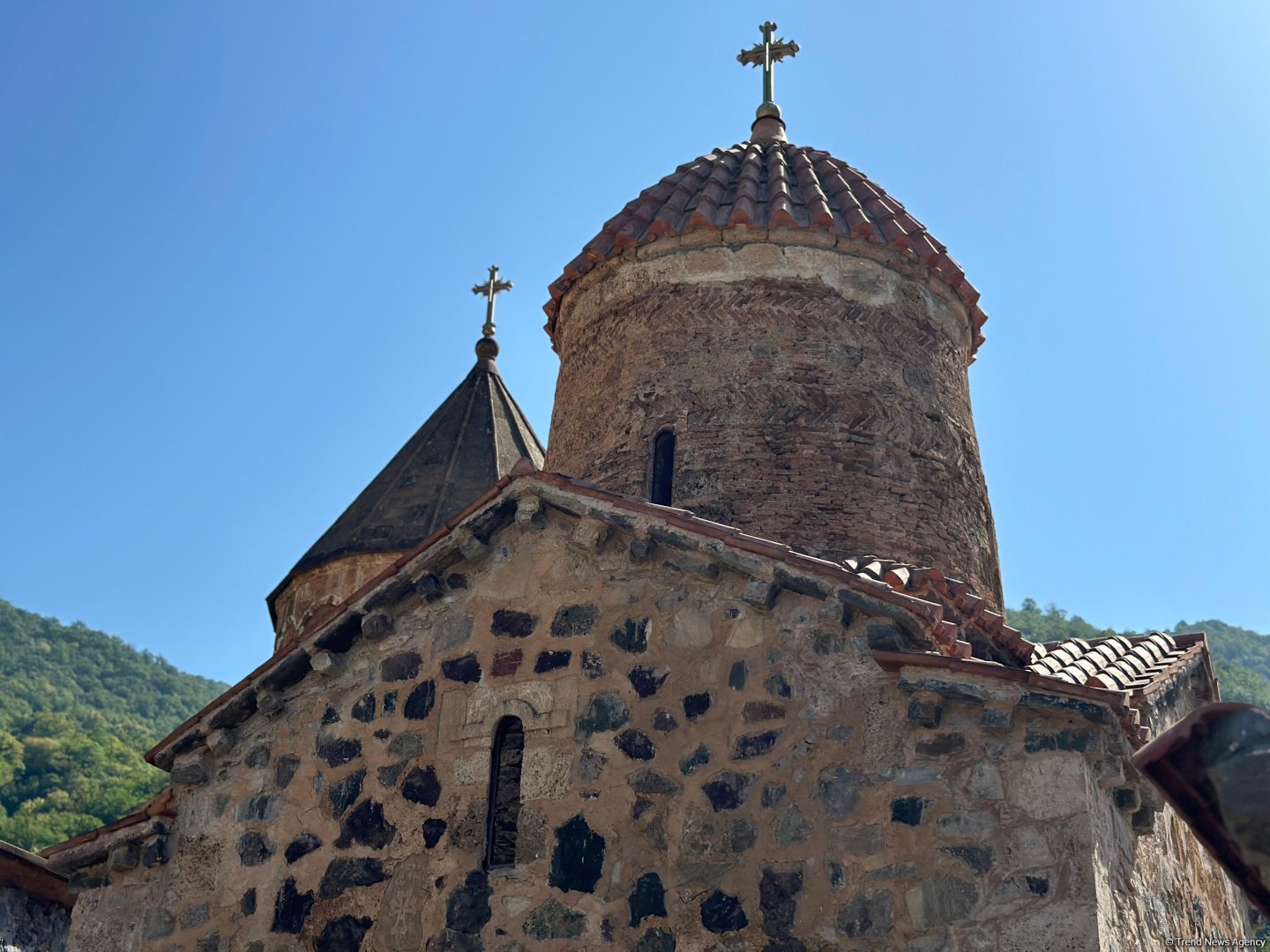 Azerbaijan airs footage from nation's Khudavang Monastery vandalized by Armenia (PHOTO)