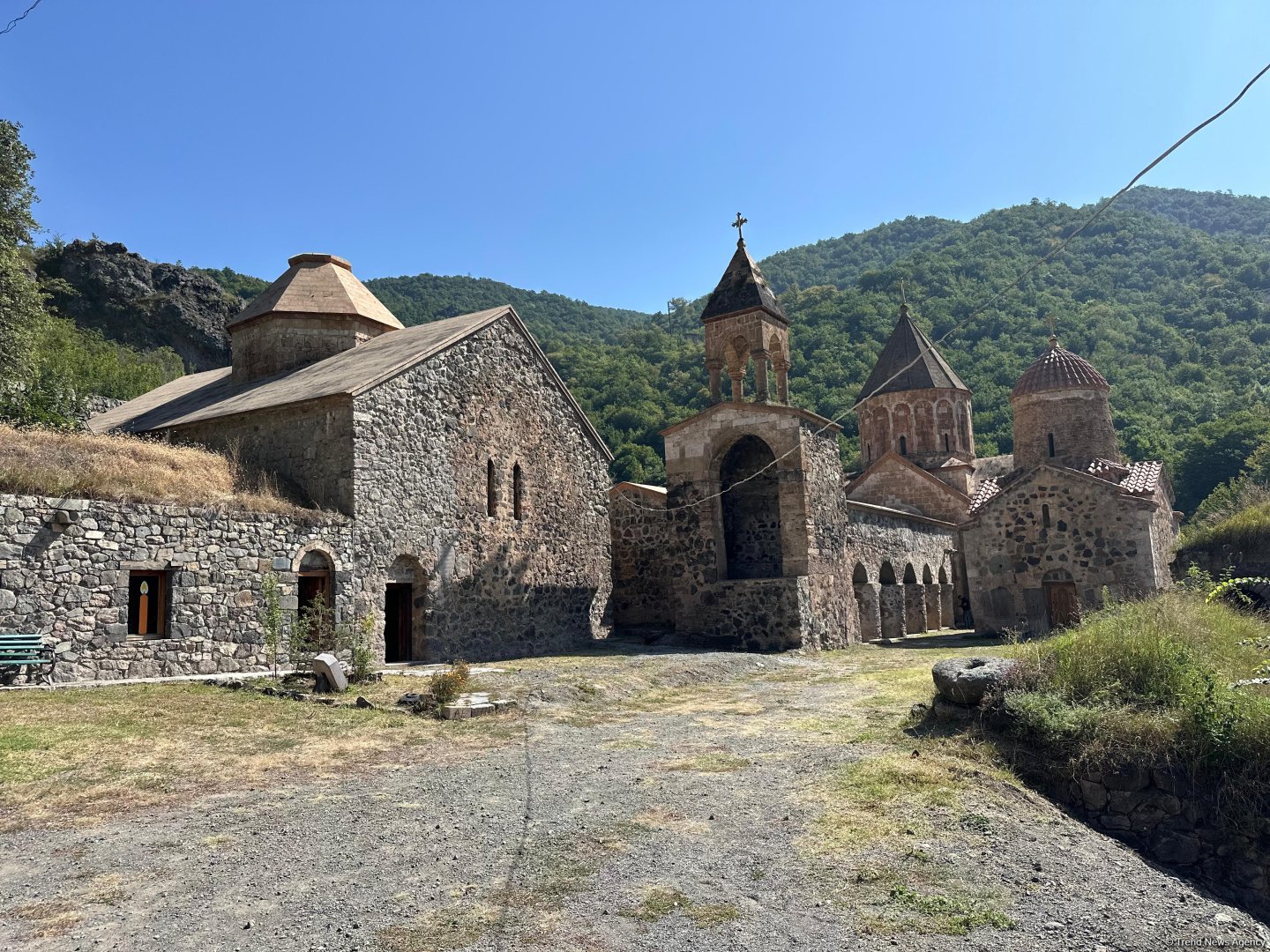 Azerbaijan airs footage from nation's Khudavang Monastery vandalized by Armenia (PHOTO)