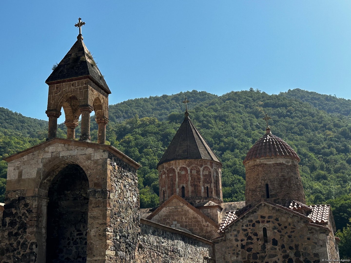Azerbaijan airs footage from nation's Khudavang Monastery vandalized by Armenia (PHOTO)
