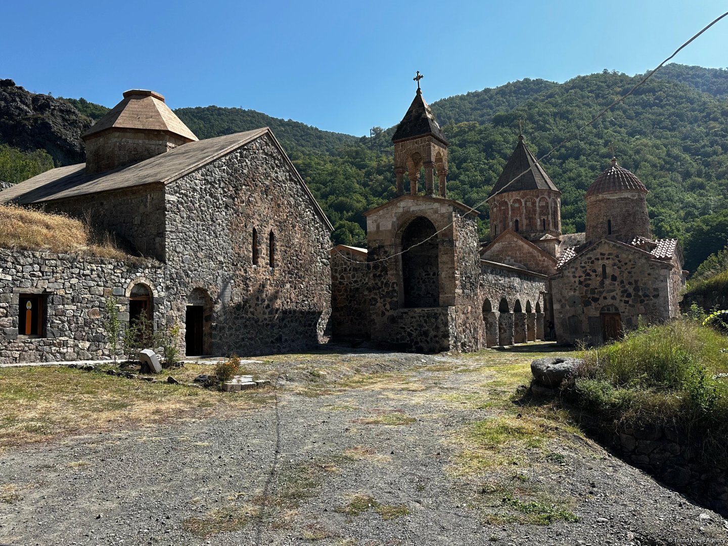 Azerbaijan airs footage from nation's Khudavang Monastery vandalized by Armenia (PHOTO)