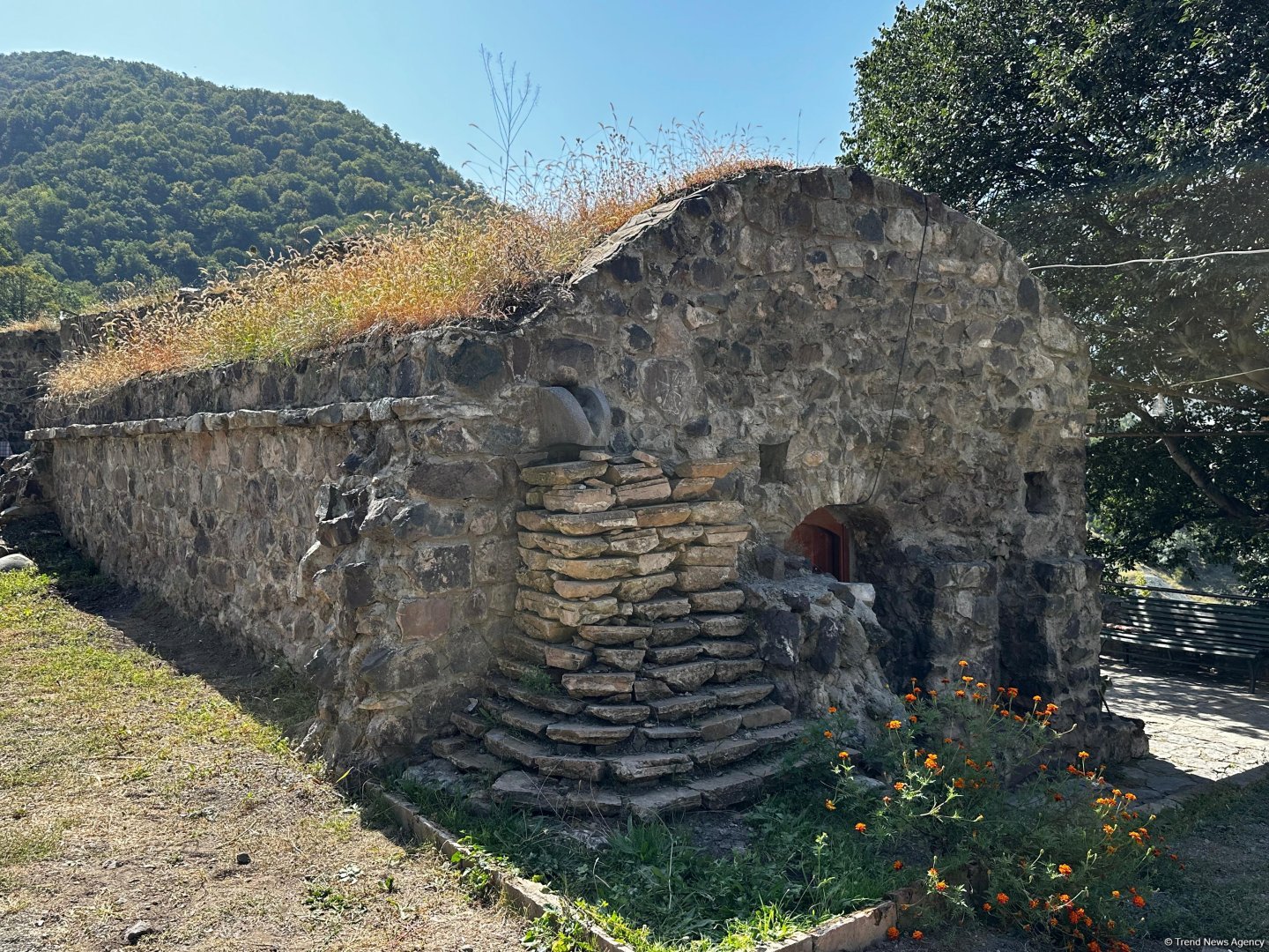 Azerbaijan airs footage from nation's Khudavang Monastery vandalized by Armenia (PHOTO)