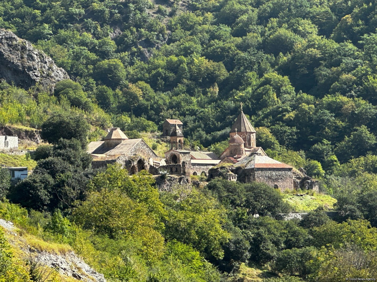 Azerbaijan airs footage from nation's Khudavang Monastery vandalized by Armenia (PHOTO)