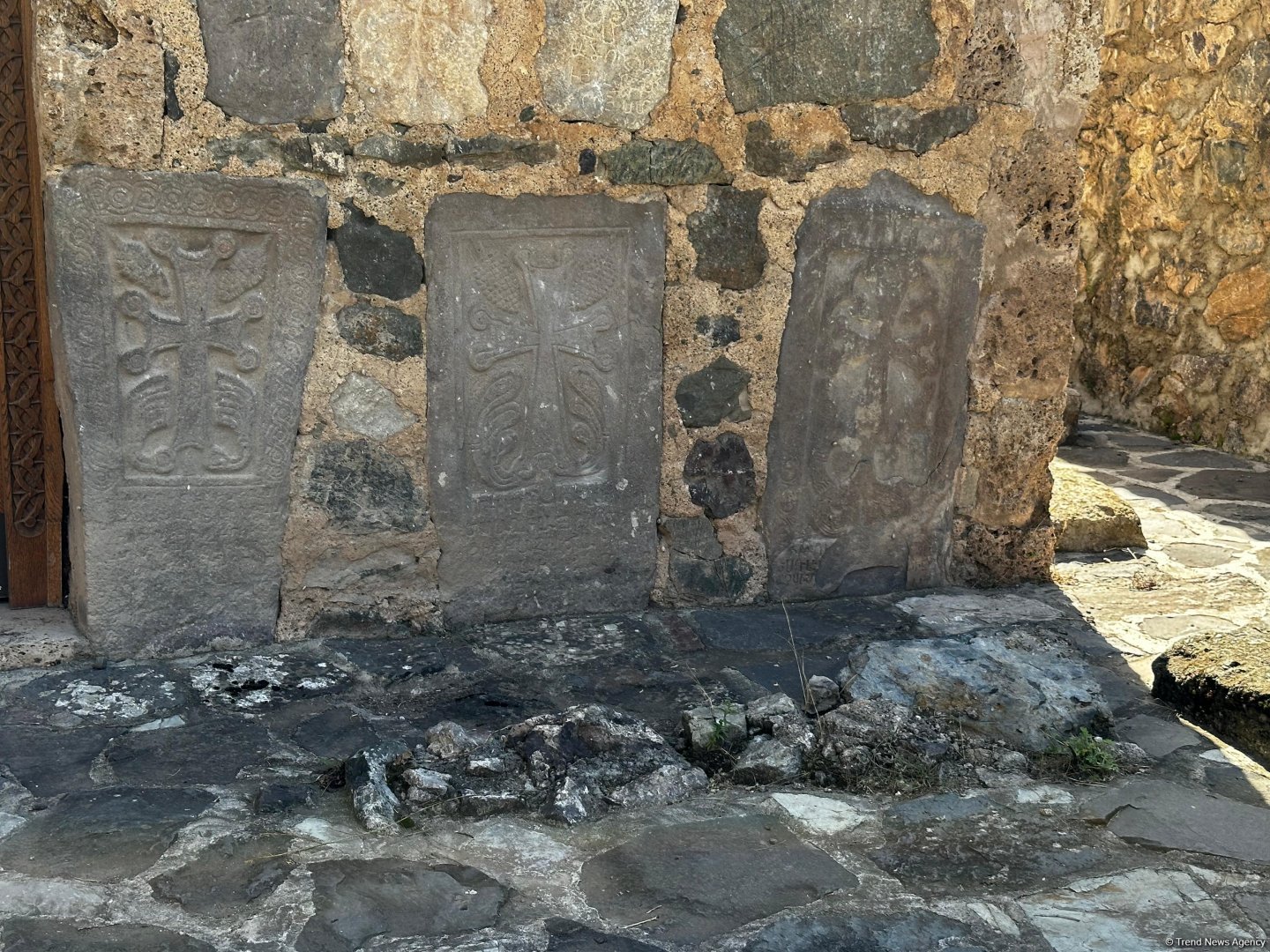 Azerbaijan airs footage from nation's Khudavang Monastery vandalized by Armenia (PHOTO)