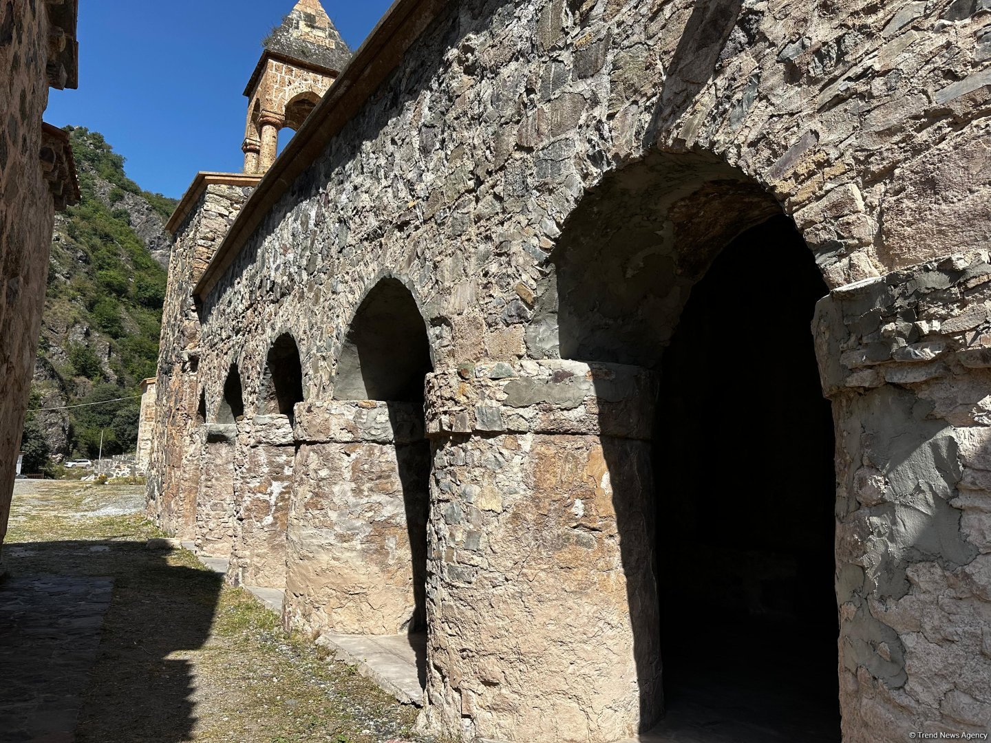 Azerbaijan airs footage from nation's Khudavang Monastery vandalized by Armenia (PHOTO)