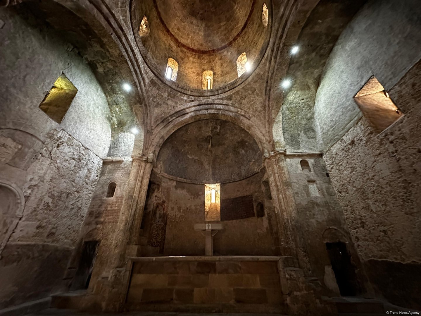 Azerbaijan airs footage from nation's Khudavang Monastery vandalized by Armenia (PHOTO)