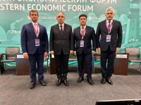 Azerbaijani prosecutor general addresses Eastern Economic Forum in Russia (PHOTO)