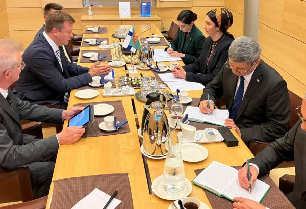 Turkmenistan, Finland discuss enhancing parliamentary contacts