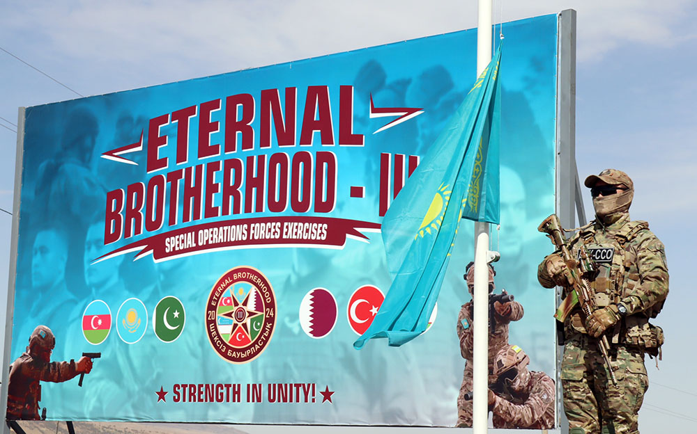 Kazakhstan's Turkistan starts Eternal Brotherhood – III multinational drills (PHOTO)