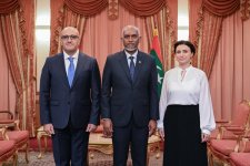 Azerbaijani ambassador submits credentials to President of Maldives (PHOTO)