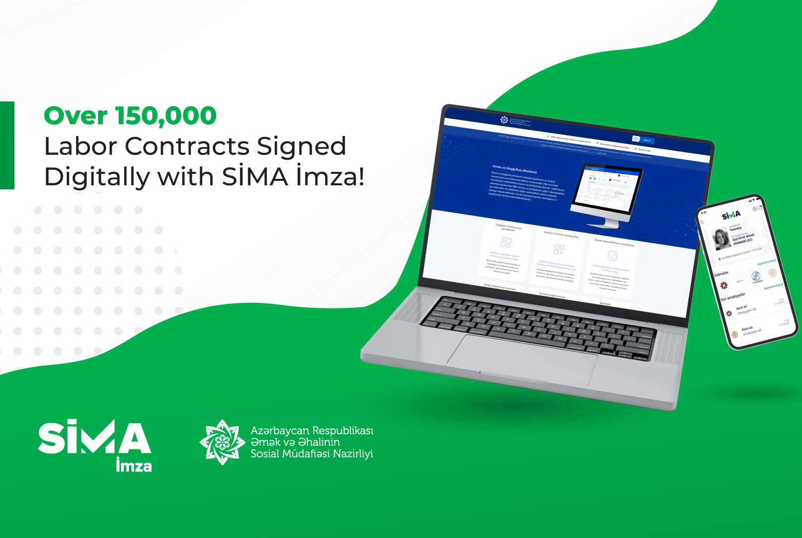 Over 150,000 Contracts Signed Digitally with “SİMA İmza”!