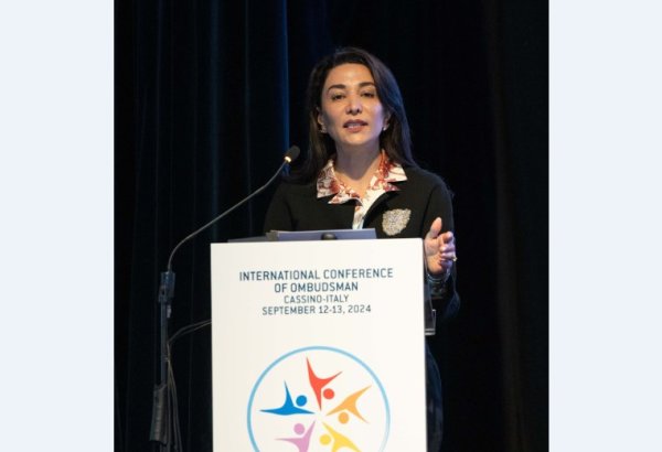 Azerbaijan's Ombudsperson addresses global conference on human rights (PHOTO)