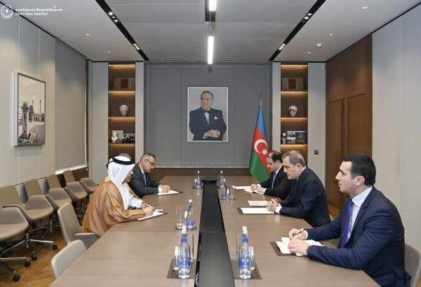 Azerbaijani FM receives credentials of newly appointed Qatari ambassador (PHOTO)