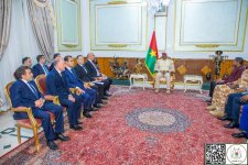Azerbaijan's presidential representative meets Burkina Faso president (PHOTO)