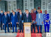 Azerbaijan's presidential representative meets Burkina Faso president (PHOTO)