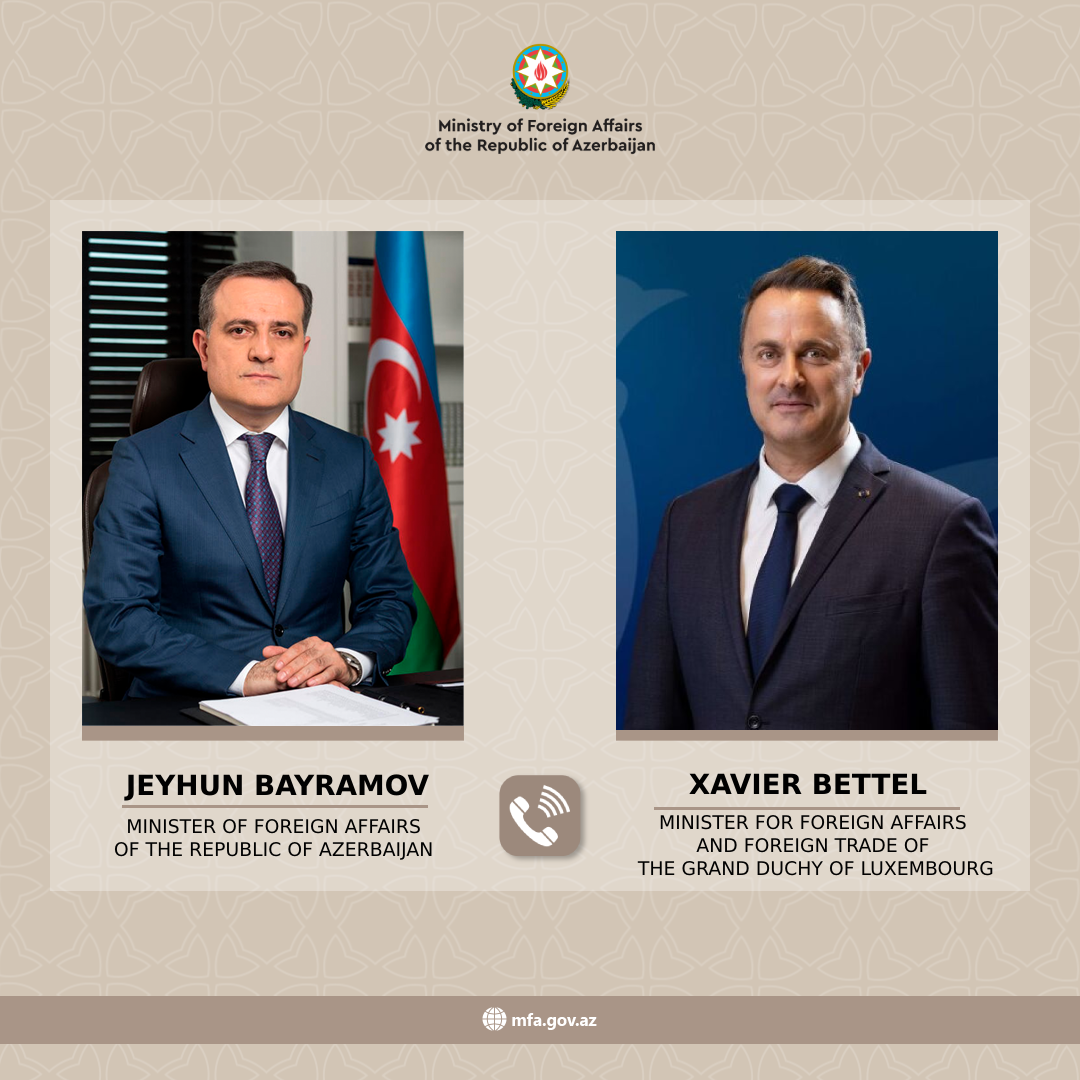 Azerbaijan, Luxembourg discuss regional and international security situation