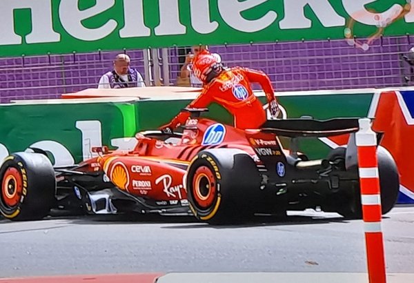Major crash shakes up practice sessions at Formula 1 Azerbaijan Grand Prix (PHOTO)