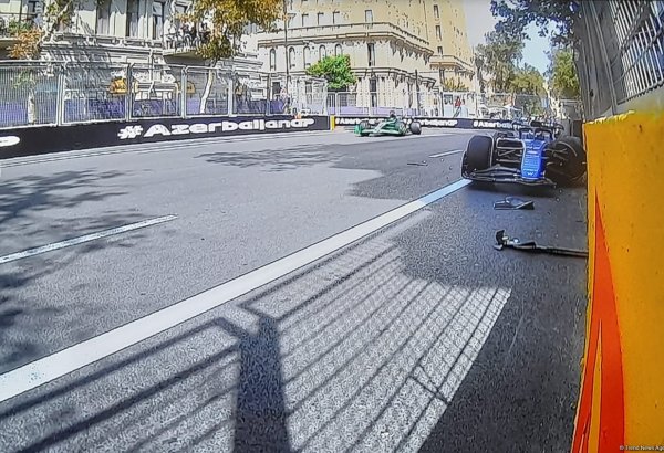 Another F1 driver crashes out in latest Azerbaijan Grand Prix practice sessions