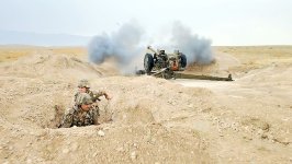 Azerbaijani Combined Arms Army's artillery units conduct exemplary live-fire tactical exercises (PHOTO)