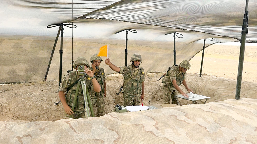 Azerbaijani Combined Arms Army's artillery units conduct exemplary live-fire tactical exercises (PHOTO)