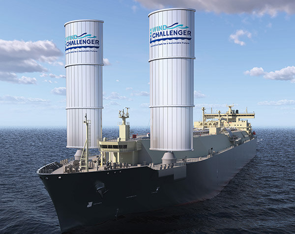 MOL, Chevron sign agreement for wind-powered LNG carrier