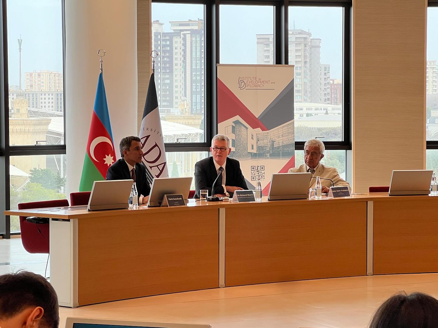 UK Secret Intelligence Service's head gives lecture at Azerbaijan's ADA University (PHOTO)