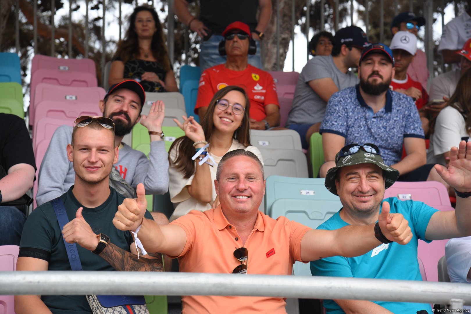 Interesting shots from Formula 1 spectator stands in Azerbaijan's Baku (PHOTO)