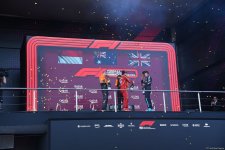 Winners of Formula 1 final race awarded in Baku (PHOTO/VIDEO)