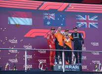 Winners of Formula 1 final race awarded in Baku (PHOTO/VIDEO)