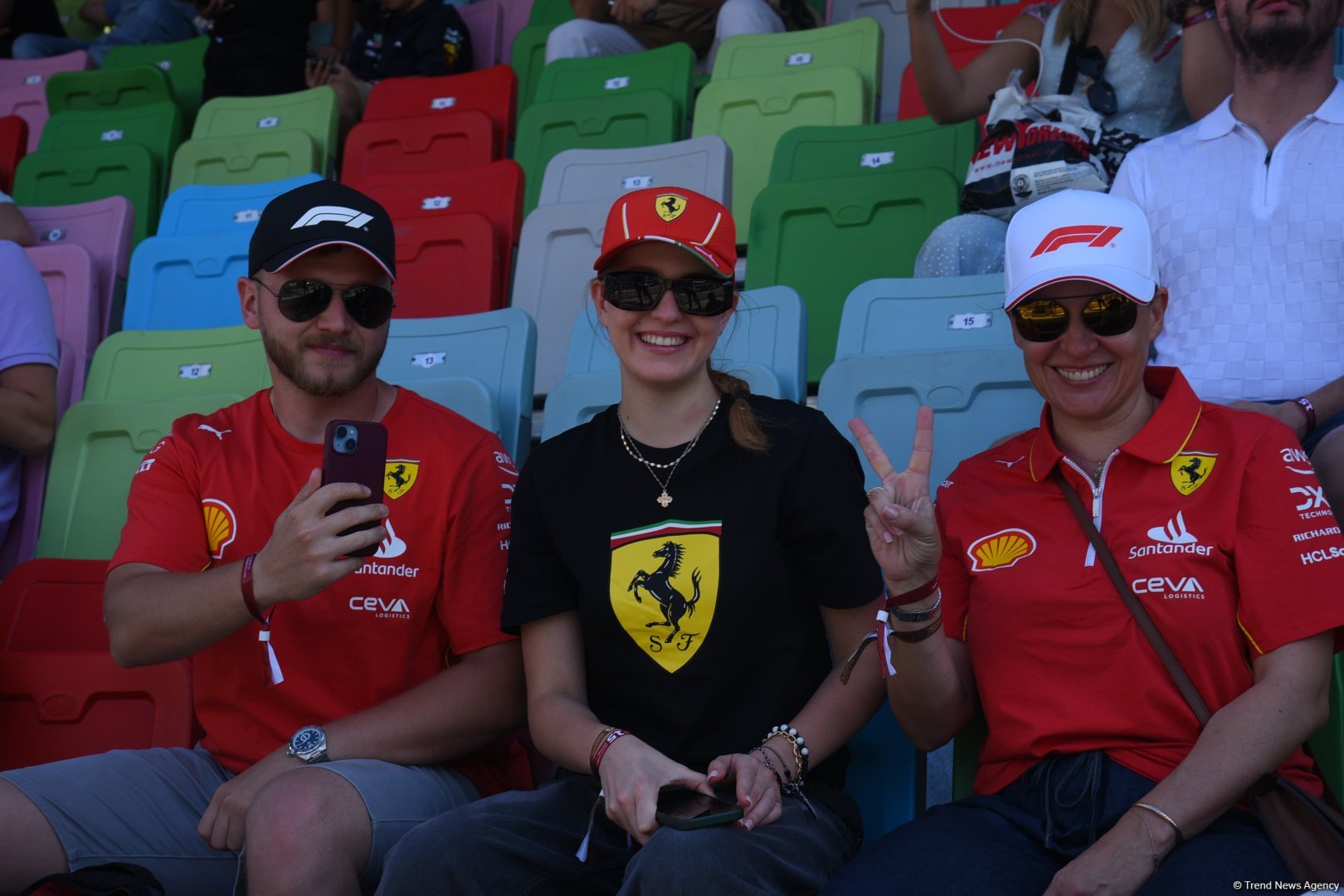Interesting shots from Formula 1 spectator stands in Azerbaijan's Baku (PHOTO)