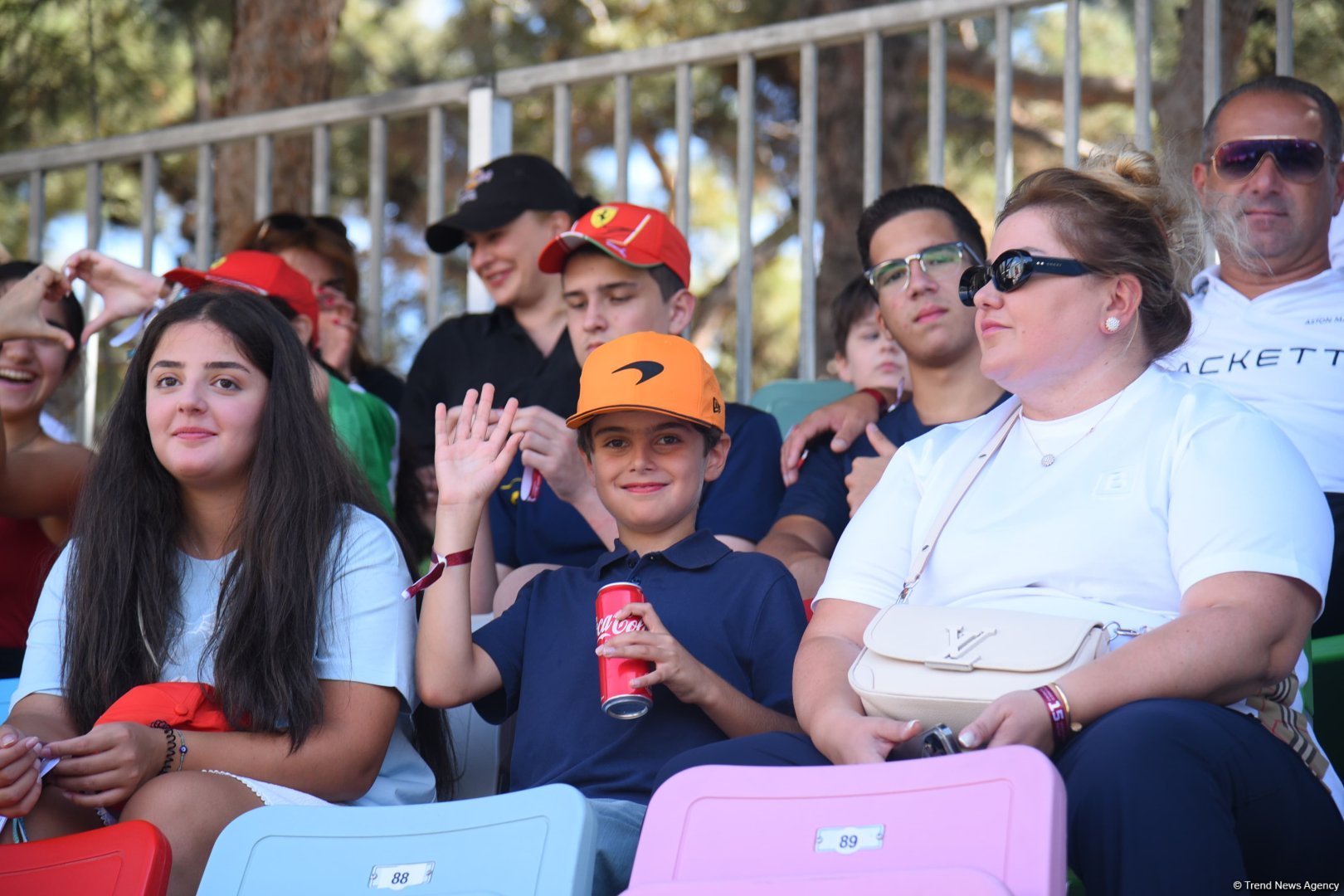 Interesting shots from Formula 1 spectator stands in Azerbaijan's Baku (PHOTO)