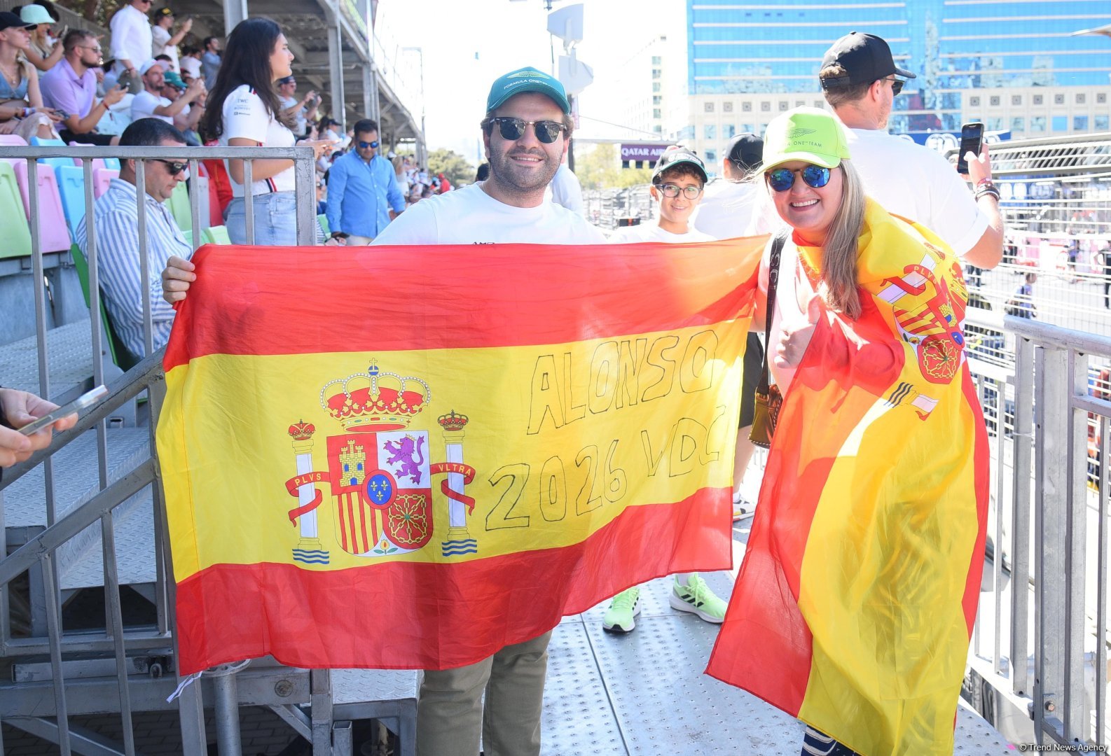 Interesting shots from Formula 1 spectator stands in Azerbaijan's Baku (PHOTO)