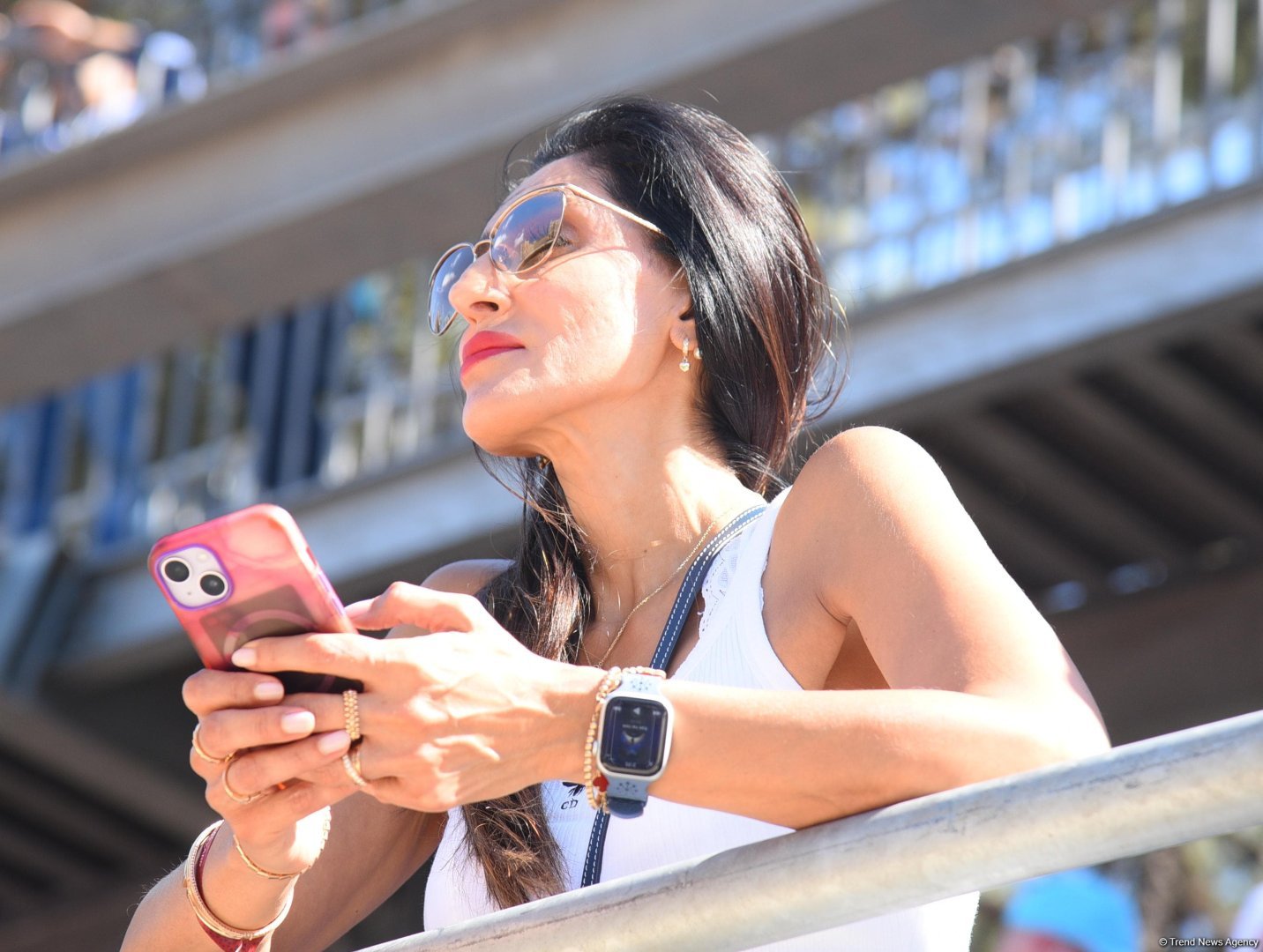Interesting shots from Formula 1 spectator stands in Azerbaijan's Baku (PHOTO)