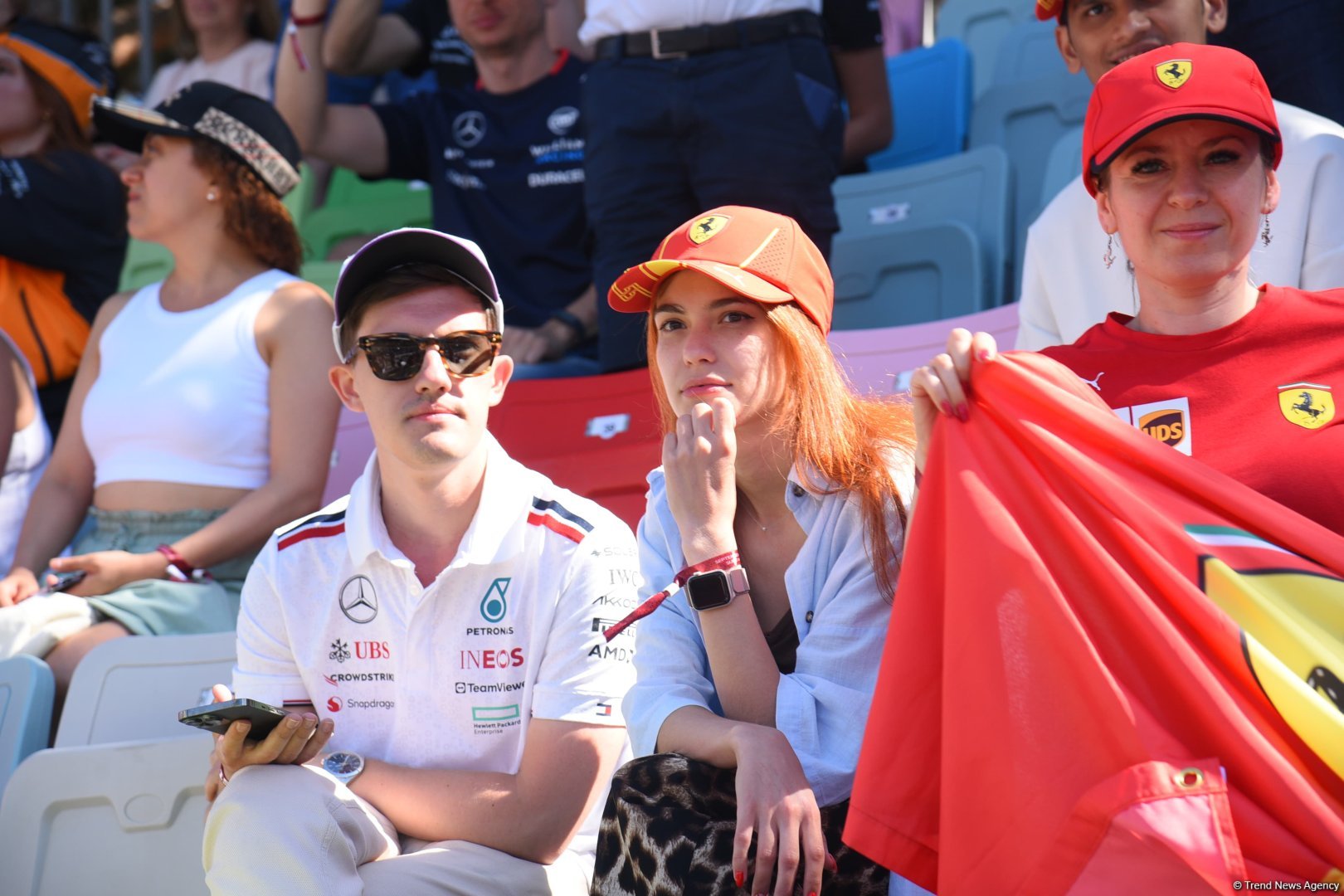 Interesting shots from Formula 1 spectator stands in Azerbaijan's Baku (PHOTO)