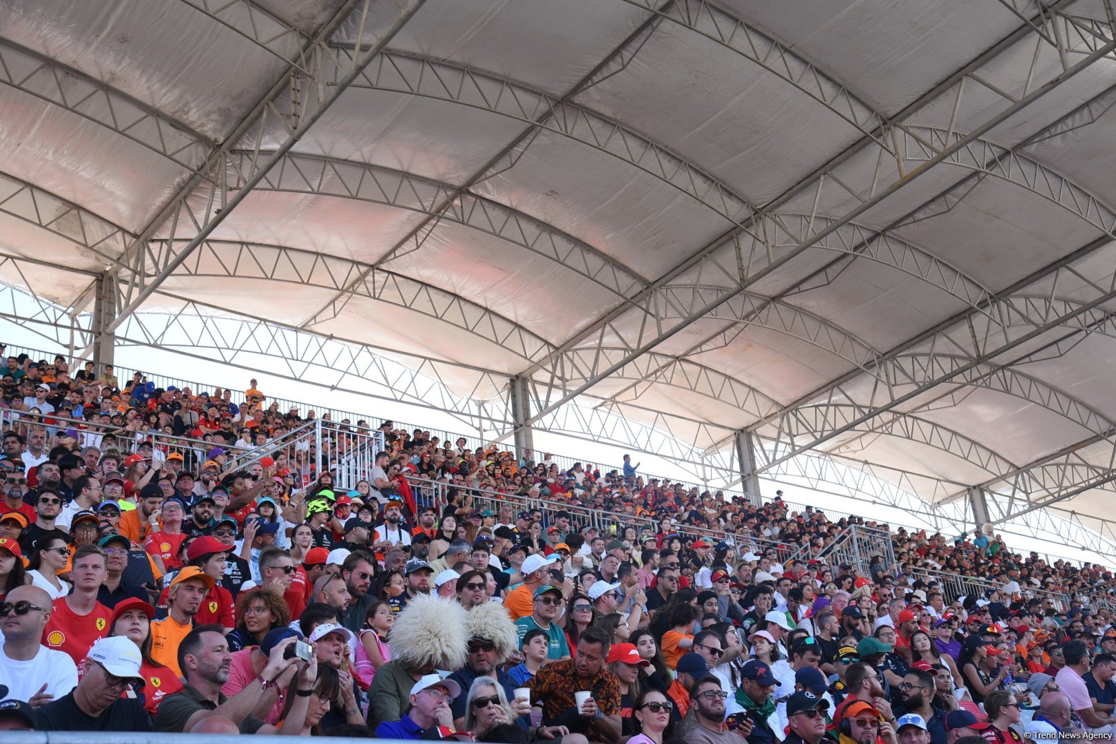 Interesting shots from Formula 1 spectator stands in Azerbaijan's Baku (PHOTO)