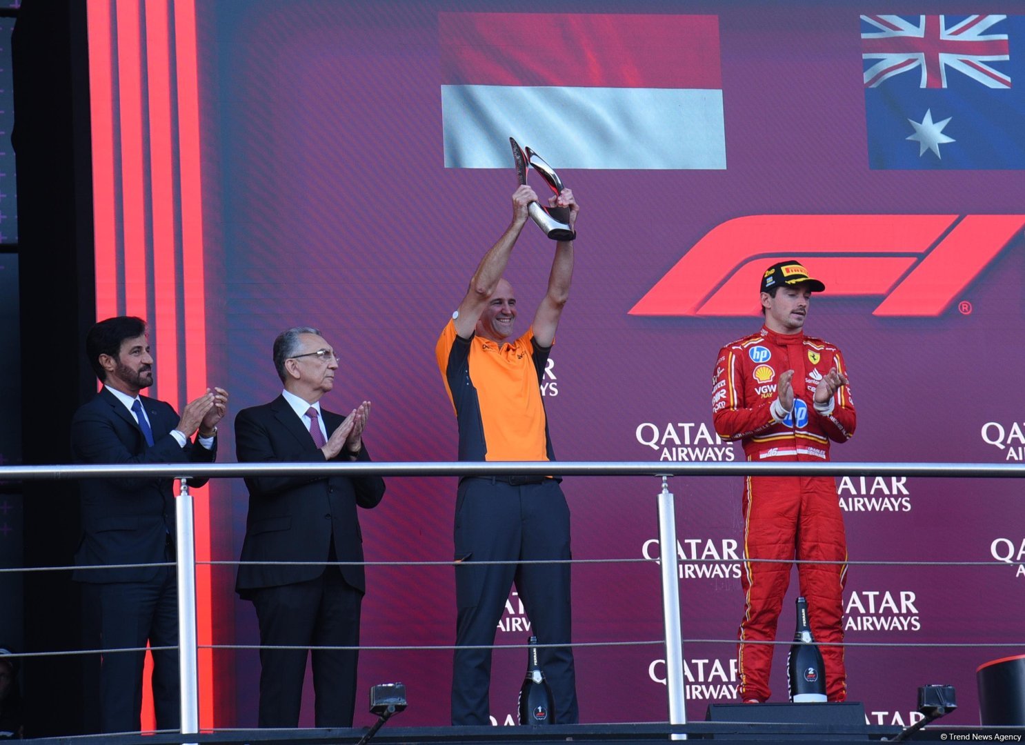 Winners of Formula 1 final race awarded in Baku (PHOTO/VIDEO)