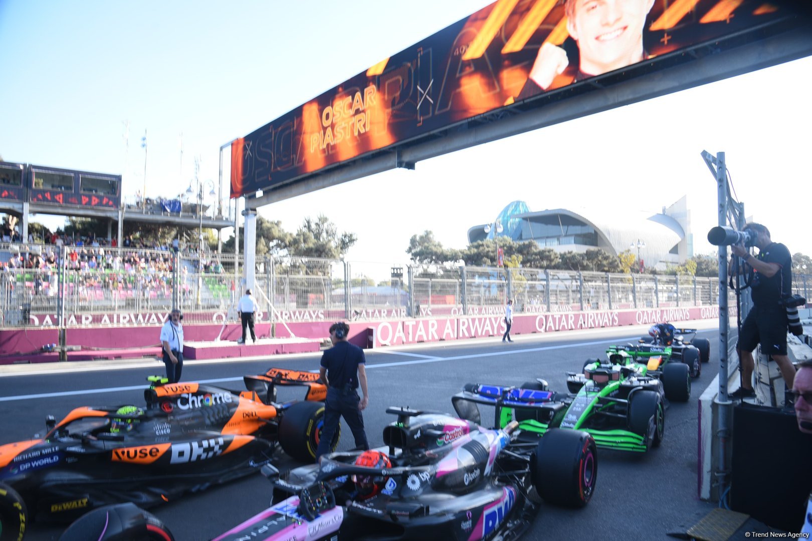 Winners of Formula 1 final race awarded in Baku (PHOTO/VIDEO)