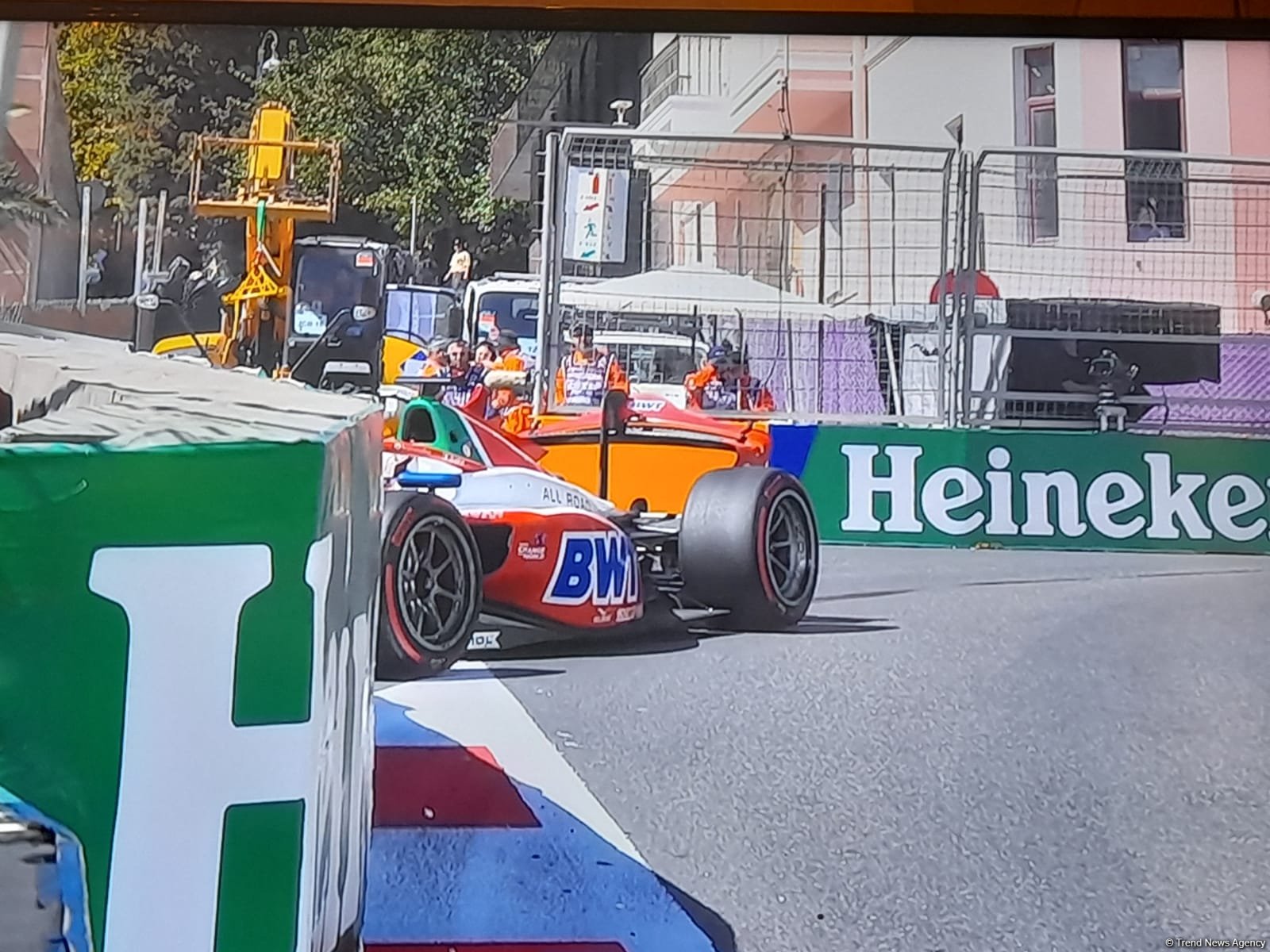 Another crash hits Azerbaijan Formula 2 race in Baku (PHOTO)