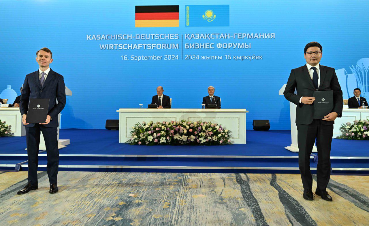 Germany, Kazakhstan tie knot on series of agreements in wake of forum's outcome