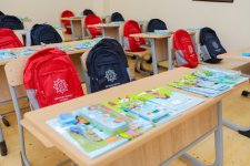 Heydar Aliyev Foundation hands over new school built in nation's Aghstafa district (PHOTO/VIDEO)
